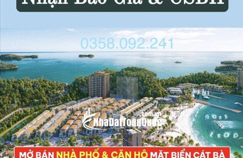 Mở bán toà the xanh 2 – Dự án Xanh Island cát bà “Chạm tới thiên đường nghỉ dưỡng giữa lòng di sản”
