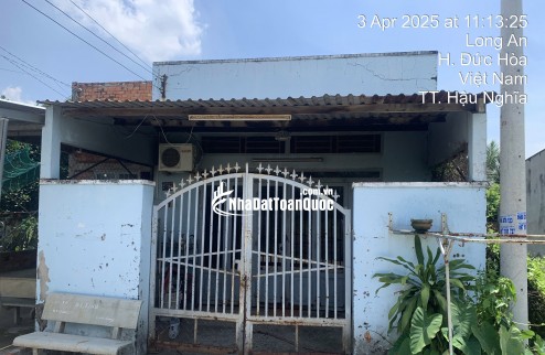 Nhà hoàn công 1 Tỷ2, cách dãy nhà phố 3/2 Hậu Nghĩa 150m