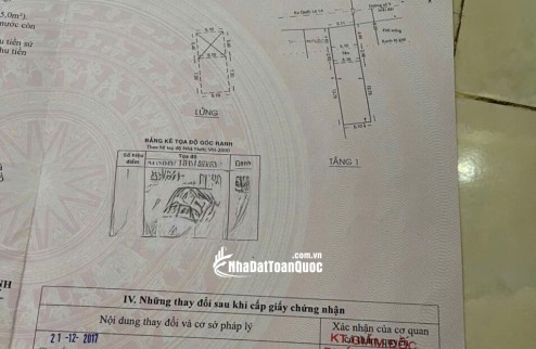 BÁN NHÀ MẶT TIỀN ĐƯỜNG SỐ 9 - BHH - 102m2 - Giá chỉ 5,95 tỷ