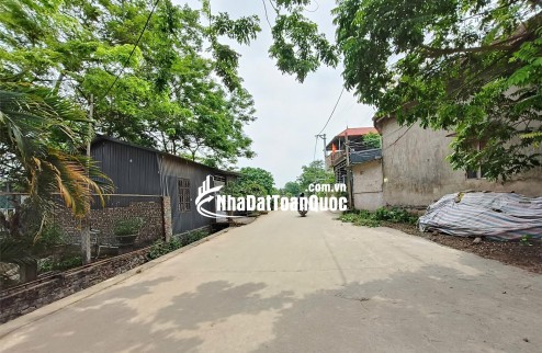 Hàng F0 giá rẻ hơn thị trường 10 giá, diện tích 120m2 Thạc Quả, Dục Tú, gần cầu Tứ Liên