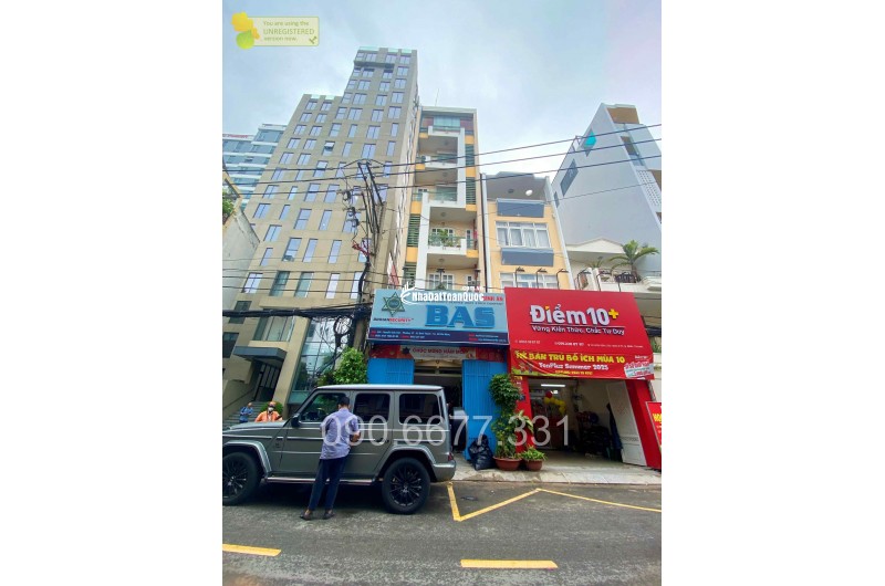 ‼ Nguyễn Cửu Vân - Nhà mặt tiền - 7 tầng - 90m2 vuông vức - 2X tỷ thương lượng