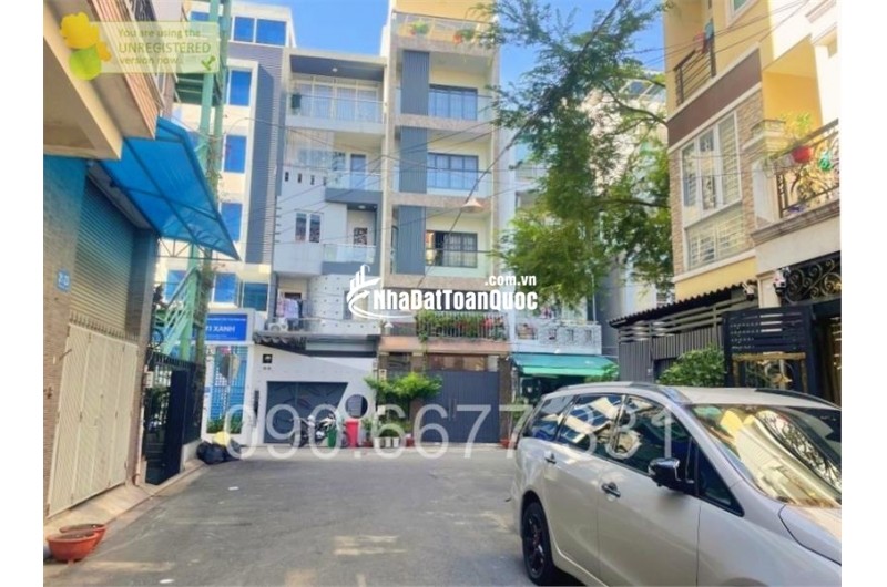 ‼ Khu vip hẻm siêu đẹp - ô tô đỗ cổng - 5 tầng 75m2 chỉ 10.X tỷ
