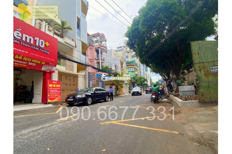 ‼ Nguyễn Cửu Vân - Nhà mặt tiền - 7 tầng - 90m2 vuông vức - 2X tỷ thương lượng