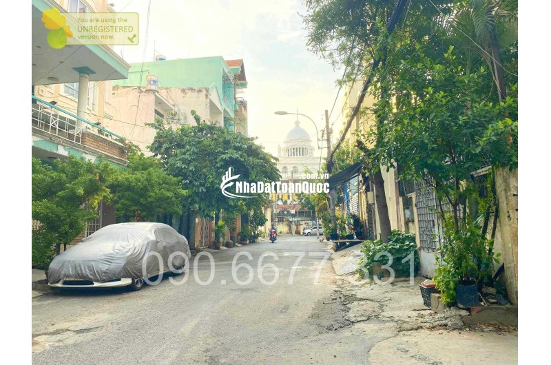 ‼ Nguyễn Cửu Vân - Xe hơi đỗ cửa - 70m2 - nở hậu tài lộc