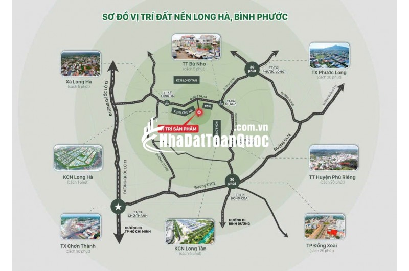 Bán đất Phú Riềng, Bình Phước, Khu dân cư hiện hữu, Ngay 3 KCN lớn, 298 triệu 200m2 đất thổ cư