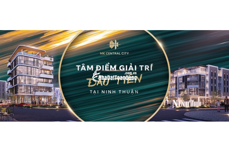 Mở bán 50 lô đất nền dự án đô thị cao cấp MK Central City nằm ngay trung tâm Phan Rang, Nam Khánh Hòa