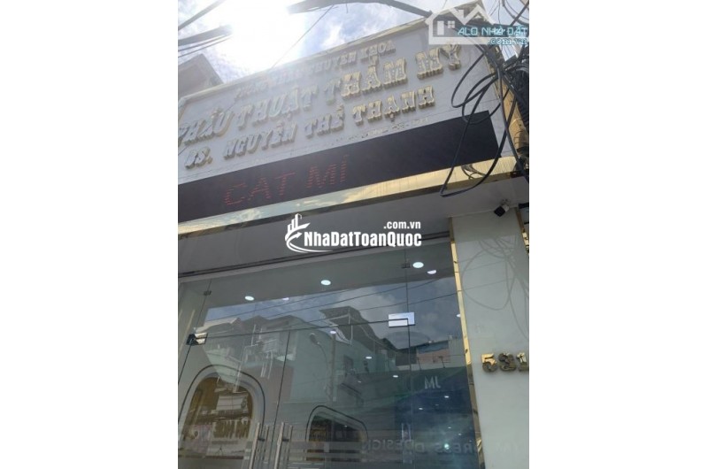 RẤT GẤP BÁN!!! NHÀ MẶT TIỀN CMT8, Q10 – THU DÒNG TIỀN 950TR/NĂM– NGAY NGÃ BA TÔ HIẾN THÀNH