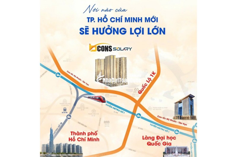 Căn hộ giá rẻ dưới 40tr/m2, trả trước 225 triệu, sở hữu ngay 81 tiện ích đẳng cấp!