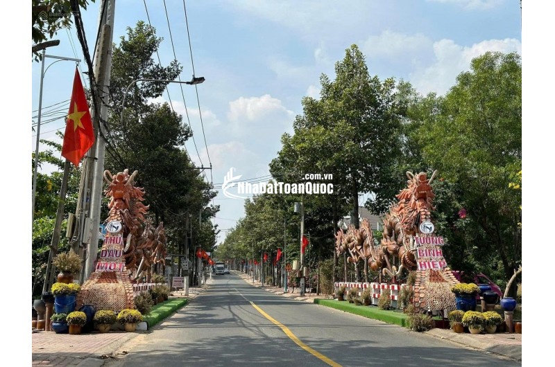 Mở bán lô đất cực đẹp – thổ cư 100% – gần trường, chợ, bệnh viện tại Tương Bình Hiệp