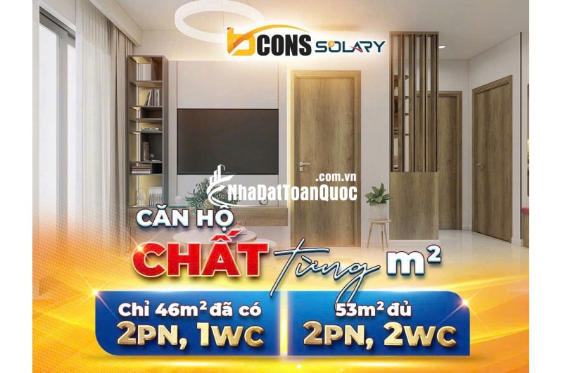 BCONS SOLARY – SỐNG CHUẨN HIỆN ĐẠI – TIỆN ÍCH KHÉP KÍN