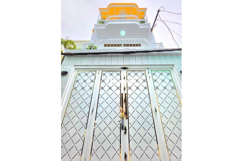 Nhà 3 tầngBTCT, 52m2, 4PN, full nội thất - Cách cầu Phước Long 100m - Nhà Bè, SHR - Chỉ 5,19 tỷ