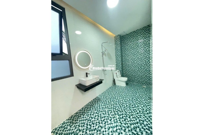 Nhà 3 tầngBTCT, 52m2, 4PN, full nội thất - Cách cầu Phước Long 100m - Nhà Bè, SHR - Chỉ 5,19 tỷ