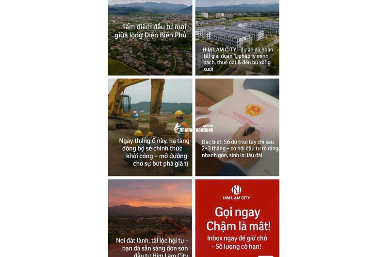 Khi đô thị mới Him Lam