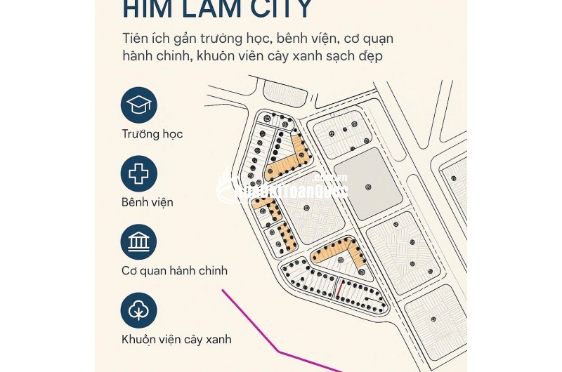 Khu đô thị mới Him Lam tổ 17 18