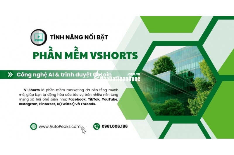 Phần mềm Đăng bài lên nhiều group, fanpage, profile hàng loạt - Vshorts