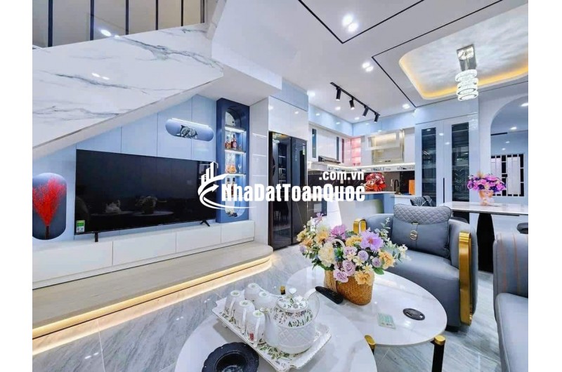 NHÀ BÈ - KHU SÀI GÒN MỚI  -  TẶNG FULL NỘI THẤT - 4 TẦNG - 66M2 - 6TỶ2