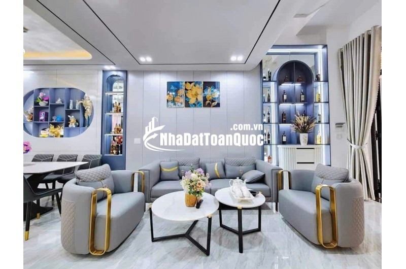 NHÀ BÈ - KHU SÀI GÒN MỚI  -  TẶNG FULL NỘI THẤT - 4 TẦNG - 66M2 - 6TỶ2