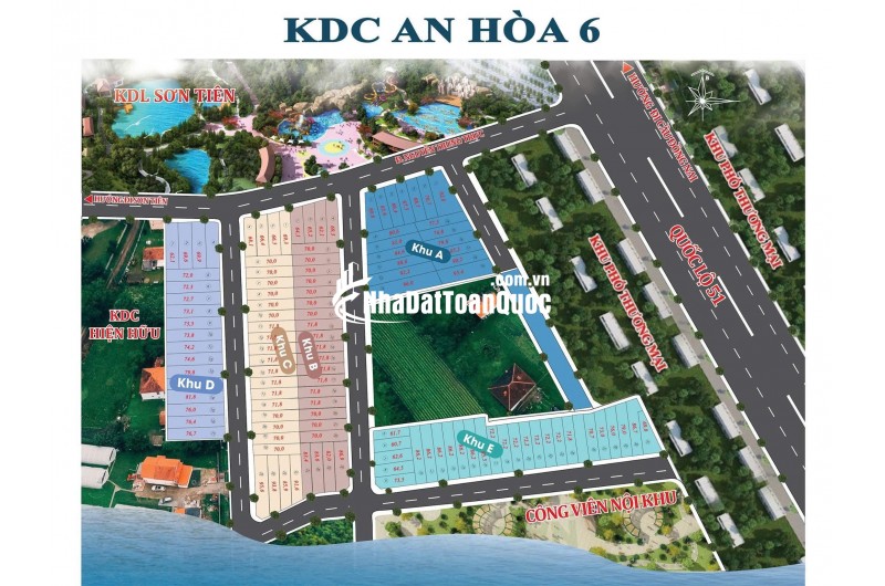 Đất nền Biên Hòa giá chỉ từ 300 triệu – Sổ riêng, gần KDL Sơn Tiên, xây dựng tự do!