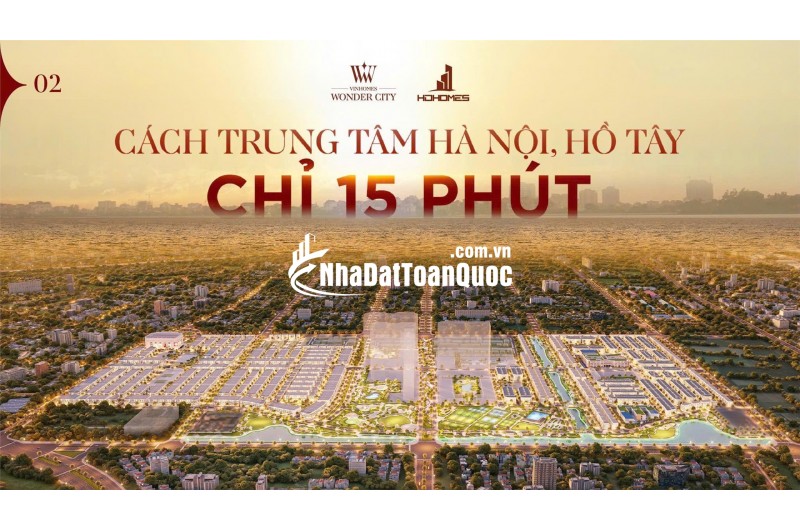 ĐẦU TƯ SINH LỜI CAO CÙNG VINHOMES ĐAN PHƯỢNG – CĂN HỘ 96M² HƯỚNG ĐÔNG NAM