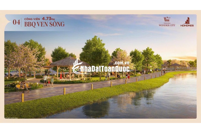 Bán căn Hừng Đông 120m, trục đường 13m dự án Vinhomes Đan Phượng