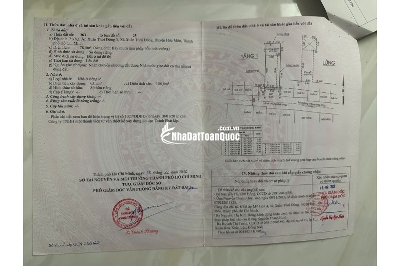 Bán Dãy Nhà Trọ Hóc Môn – 5x16m, Gần Chợ Chữ S, Đường Trần Văn Mười, Thu Nhập Ổn Định, Giá 3,1 Tỷ