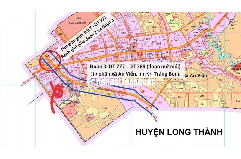  Đất ở chỉ 9,56 triệu/m² – Mặt tiền đường nhựa, An Viễn, Trảng Bom 