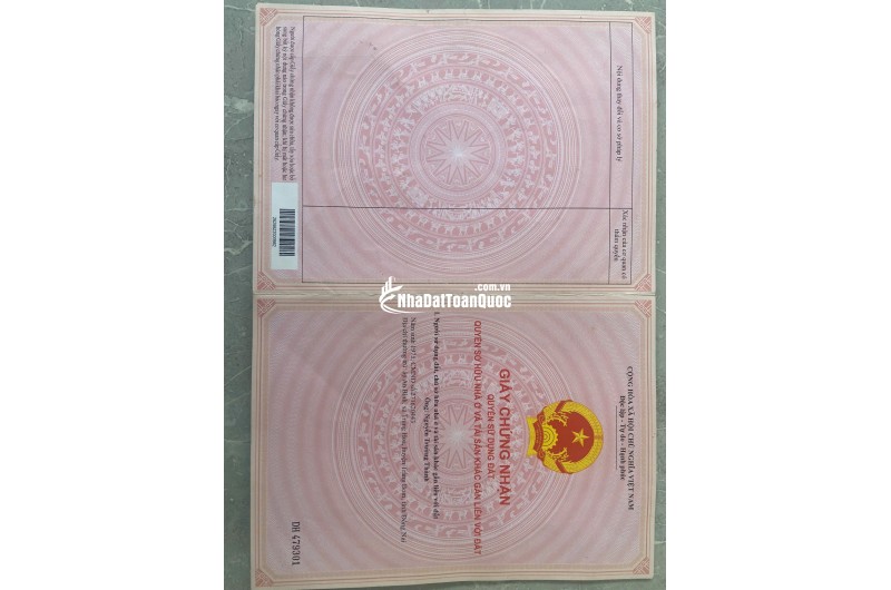  BÁN LÔ ĐẤT ĐẸP – ĐÔNG HÒA, TRẢNG BOM – GIÁ CHỈ 790 TRIỆU