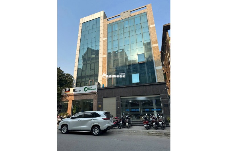 DOANH THU GẦN 2 TỶ/NĂM TÒA VĂN PHÒNG TẠI PHỐ HOÀNG VĂN THÁI, DT 175M, 9TẦNG, GIÁ 63 TỶ.