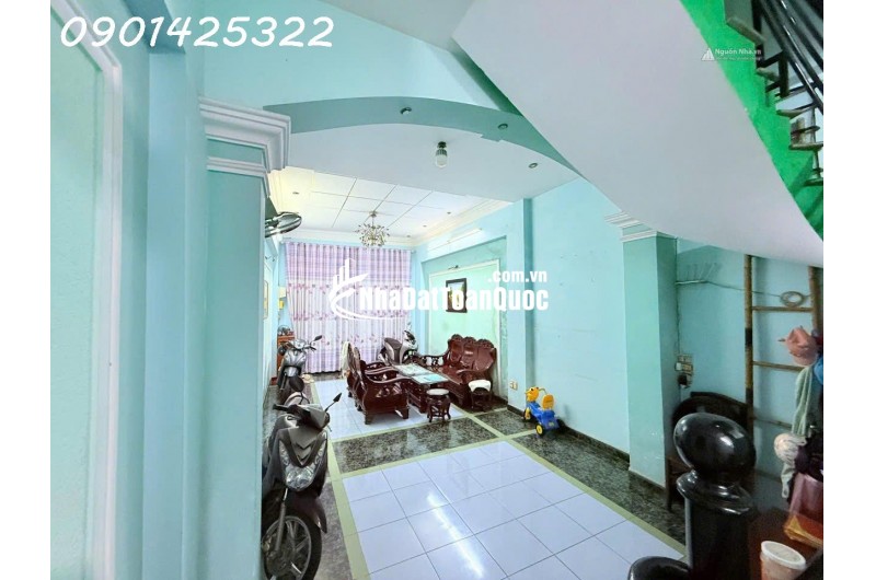 BÁN NHÀ 4 TẦNG, 72M2, NGÕ CHU VĂN AN, P.26, BÌNH THẠNH, 12.5 TỶ, SỔ HỒNG