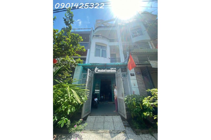 BÁN NHÀ 4 TẦNG, 72M2, NGÕ CHU VĂN AN, P.26, BÌNH THẠNH, 12.5 TỶ, SỔ HỒNG