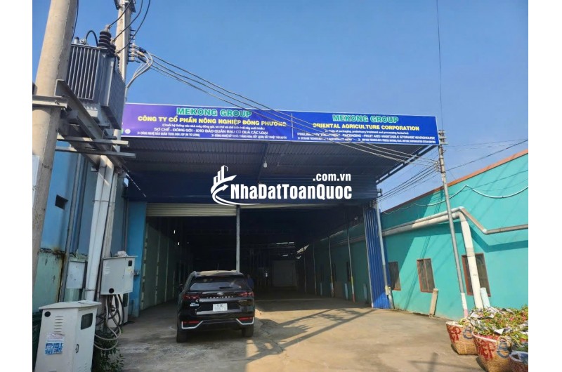 CHO THUÊ KHO XƯỞNG SƠ CHẾ BẢO QUẢN TRÁI CÂY TẠI LONG AN, CHỈ 1.8TR/NGÀY. LH:0908005554 . 0938702006.