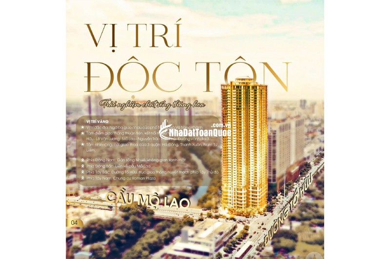 Mở bán căn hộ cao cấp tại chung cư QMS TOP TOWER - TÓ HỮU