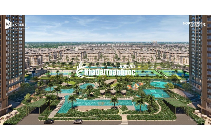 Chung cư Masteri Trinity Square – Vinhomes Ocean Park 2, Căn 1PN+ diện tích 49,3m2 hướng Đông Nam giá chỉ 3 tỷ