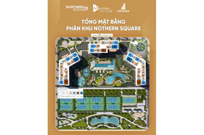 Bán Chung cư Trinity Square - Masteri - Vinhomes Ocean Park2
