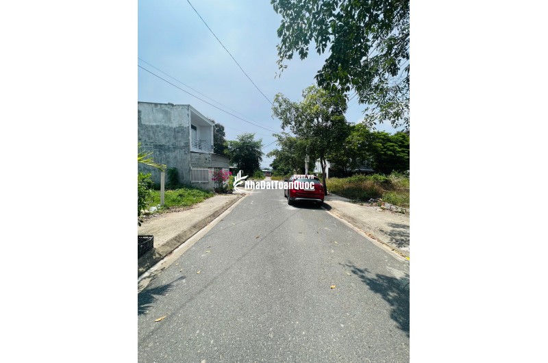 duy nhất lô đất tái định cư Đất Lành, Vĩnh Thái, dt 72m2 ngang 4,5m, lh0869524999