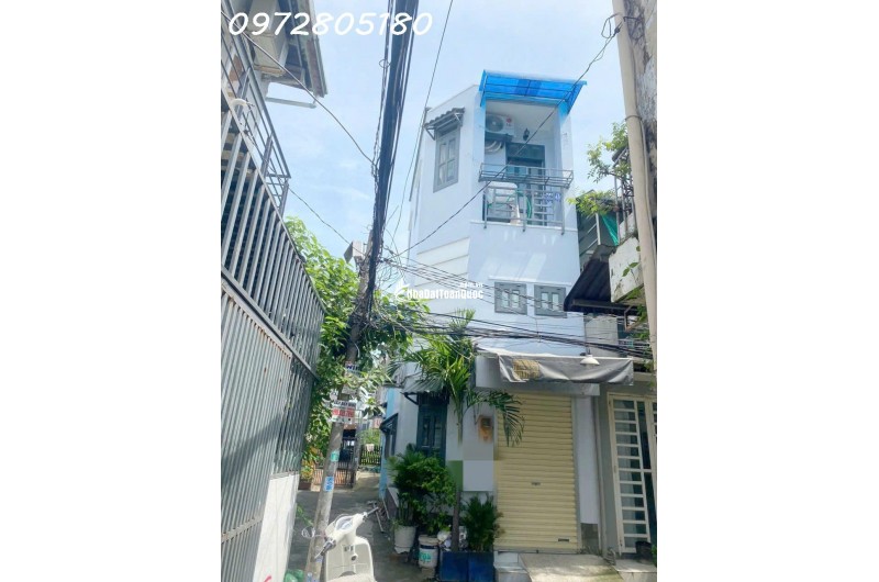 Nhà 3 tầng mới ở ngay Sổ riêng hoàn công, Linh đông Thủ Đức 2.45 Tỷ TL