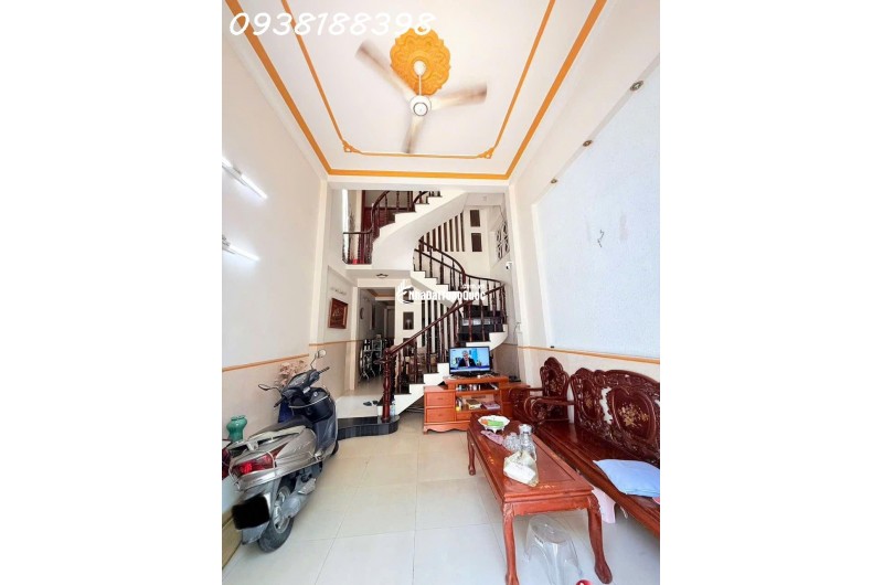 Bán Nhà 4 Tầng Gò Dầu, Quận Tân Phú, Diện tích 65m2, hẻm xe hoi, 6 tỷ