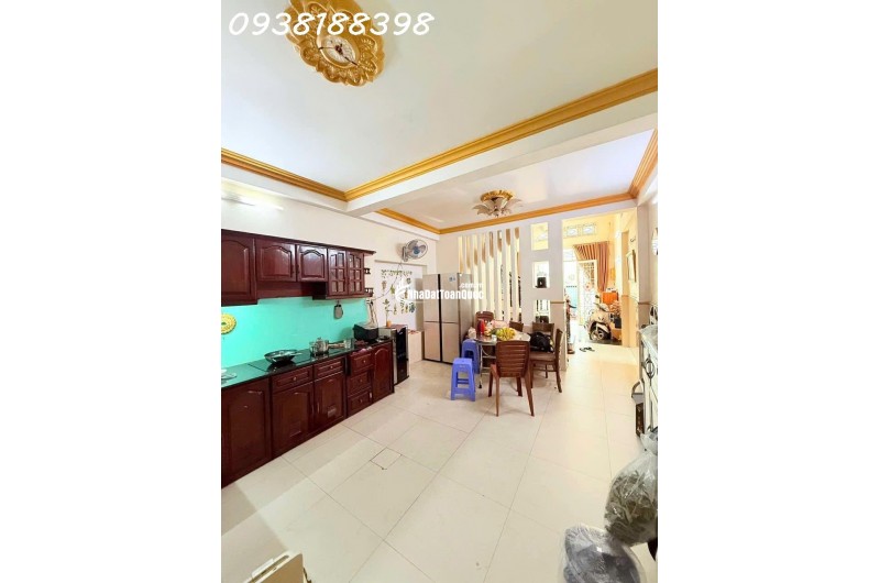 Bán Nhà 4 Tầng Gò Dầu, Quận Tân Phú, Diện tích 65m2, hẻm xe hoi, 6 tỷ