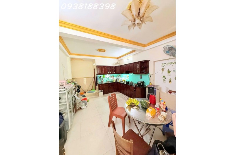 Bán Nhà 4 Tầng Gò Dầu, Quận Tân Phú, Diện tích 65m2, hẻm xe hoi, 6 tỷ