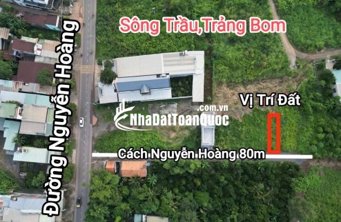 CHỈ 850 TRIỆU – đất xã Trảng Bom, Đồng Nai, 100m2