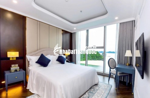 Chỉ nhỉnh 1 tỷ sở hữu ngay căn hộ mặt biển đẳng cấp, view 2 mặt vịnh Bái Tử Long