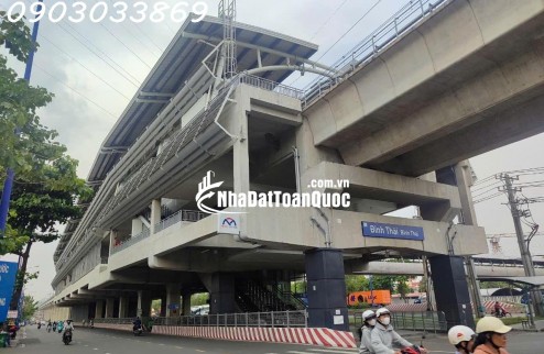 CẦN BÁN NHÀ 2 TẦNG MẶT TIỀN XA LỘ HÀ NỘI - ĐỐI DIỆN TRẠM METRO -  23 TỶ - 135M2 - 2 TẦNG