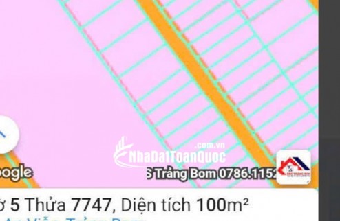 Bán đất An Viễn, giáp Tam Phước, giá 1.05 tỷ