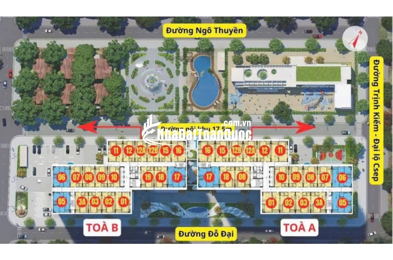 Bán căn hộ Chung cư Bình An TP Thanh Hóa, được hỗ trợ vay 70% HĐMB