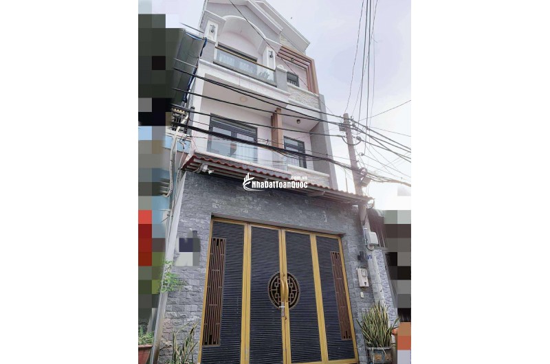 Bán nhà đường 6m thông 70m2-3tang Trần Thị Hè Q12 ,ngay sát Hiệp Thành City- 6 tỷ nhỉnh 0932030061