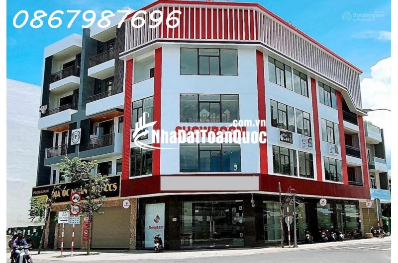 Cho thuê toà nhà kinh doanh góc 2 mặt tiền VCN Phước Hải, TP. Nha Trang