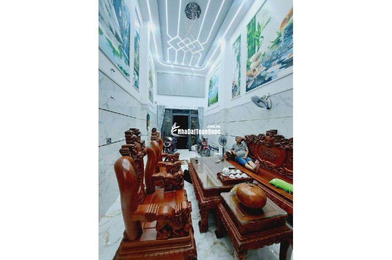 NHÀ CHÍNH CHỦ KHU VIP BÌNH TÂN – ĐẤT MỚI – 4 TẦNG – 4x16M NỞ HẬU – FULL NỘI THẤT – HẺM XE HƠI