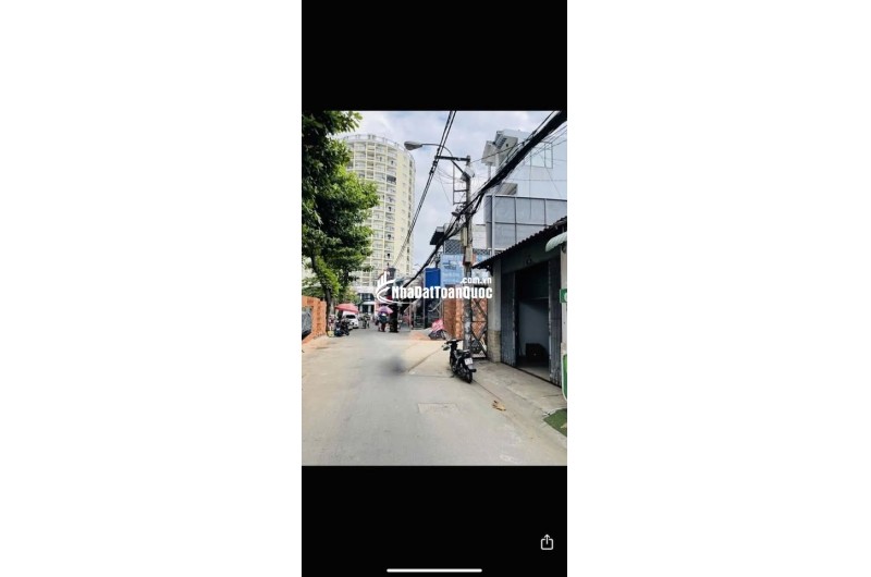 Bán nhà mặt tiền 118m2, đường Tân Trụ, phường 15 quận Tân Bình