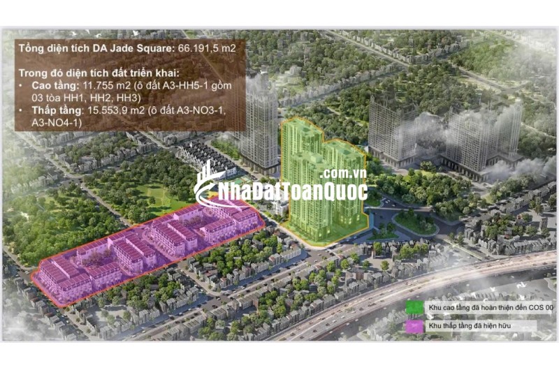  Jade Square Tây Hồ Tây – Tòa VIP – Giá tốt – Hỗ trợ vay – CK cao