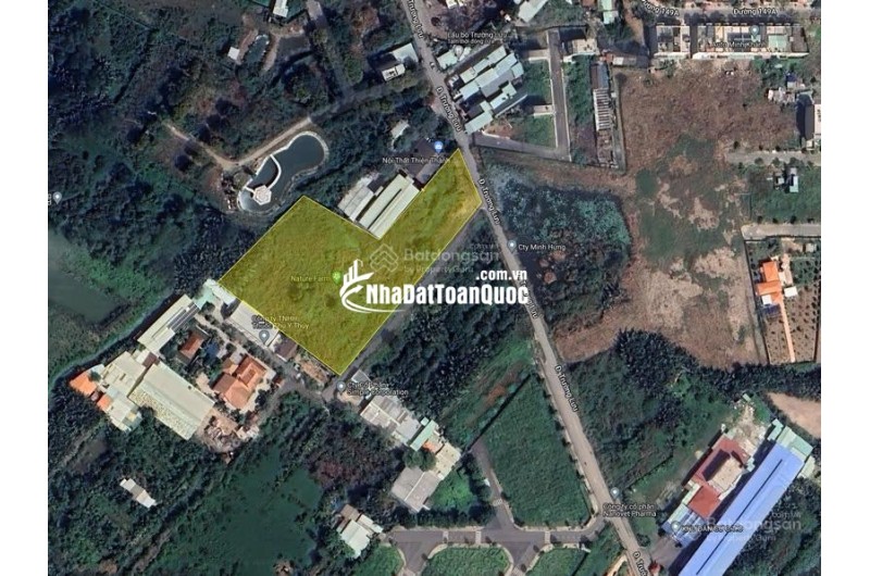 Bán quỹ đất Trường lưu, Thủ Đức. Quy mô 8579m2 có 2MT, có thể lên thổ cư hơn 5500m2